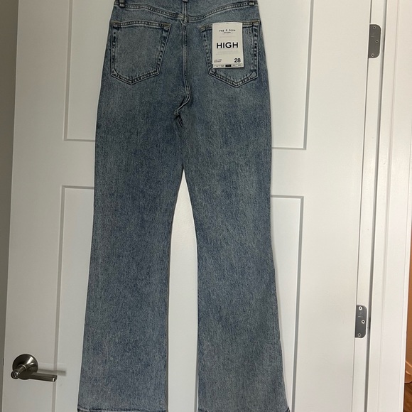 RAG & Bone Peyton High-Rise Boot Cut Jeans - Picture 7 of 9